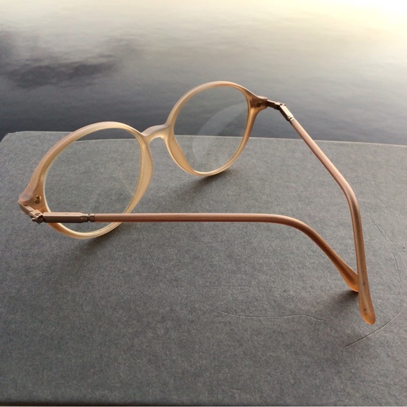 Logo Paris Eyeglasses UZ 940 Polyamide Nylon Crystal Frames with Gold Insert - Picture 9 of 10